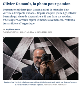 Olivier Dassault, la photo pour passion